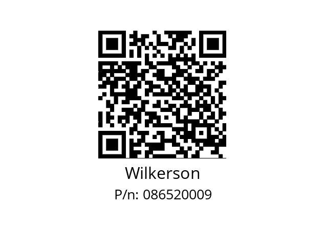   Wilkerson 086520009