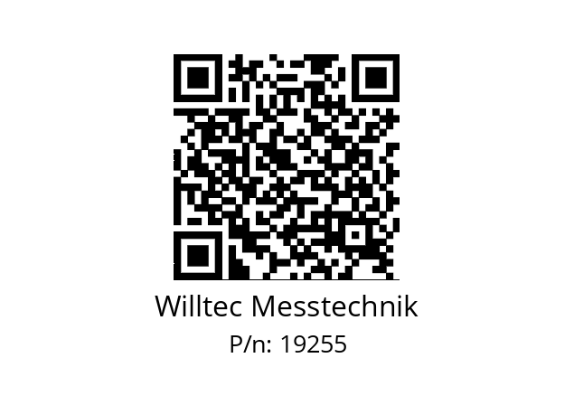   Willtec Messtechnik 19255