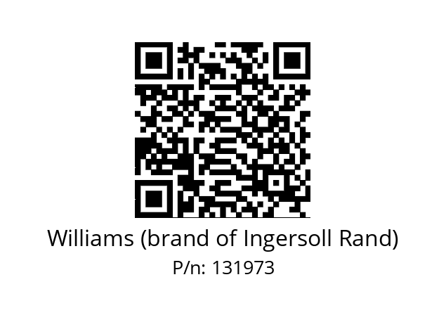   Williams (brand of Ingersoll Rand) 131973