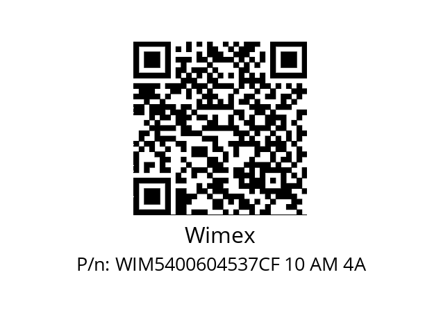   Wimex WIM5400604537CF 10 AM 4A