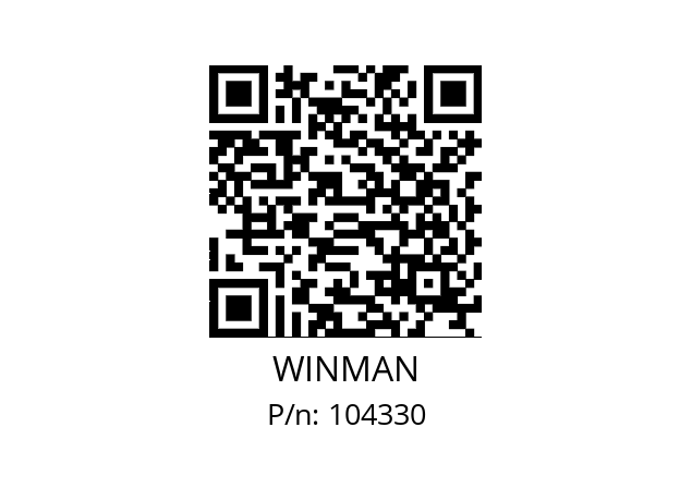   WINMAN 104330