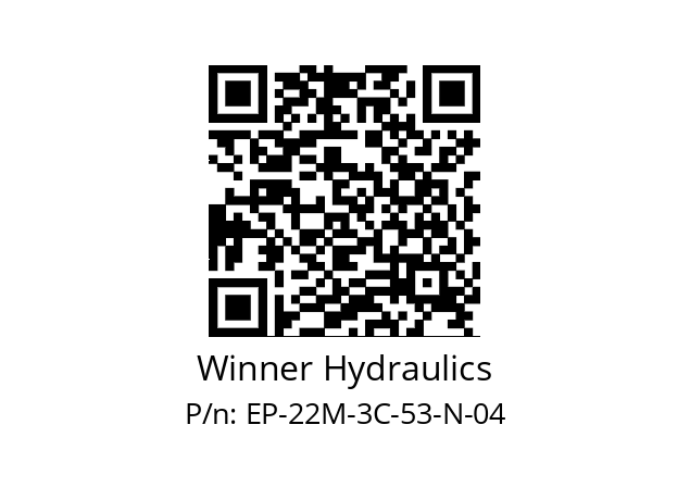   Winner Hydraulics EP-22M-3C-53-N-04