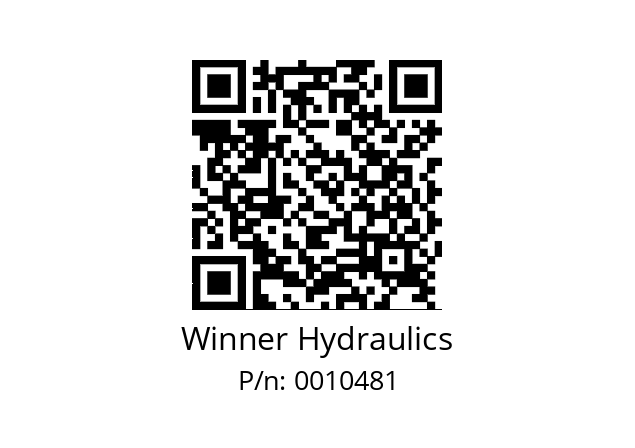   Winner Hydraulics 0010481