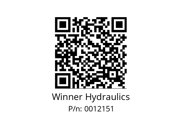   Winner Hydraulics 0012151