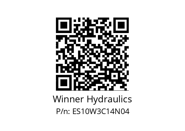   Winner Hydraulics ES10W3C14N04