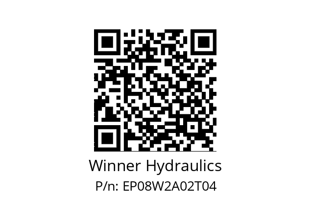   Winner Hydraulics EP08W2A02T04