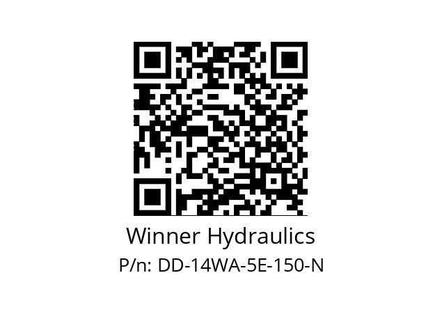   Winner Hydraulics DD-14WA-5E-150-N