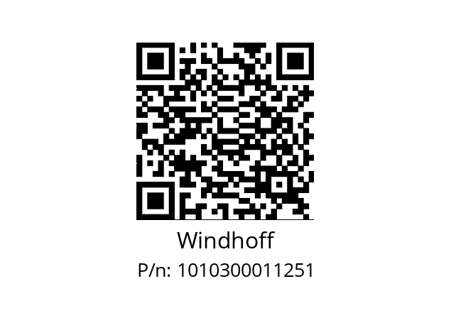   Windhoff 1010300011251