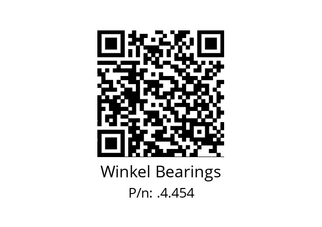   Winkel Bearings .4.454