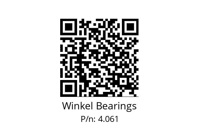   Winkel Bearings 4.061