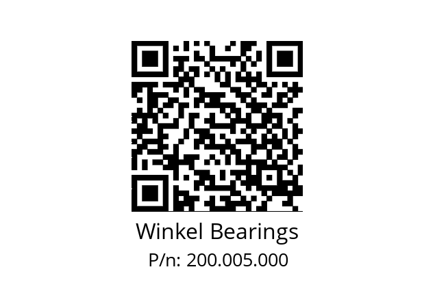   Winkel Bearings 200.005.000