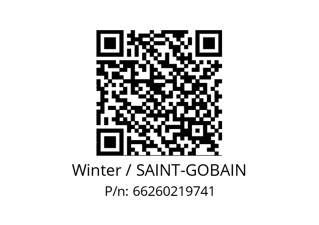   Winter / SAINT-GOBAIN 66260219741