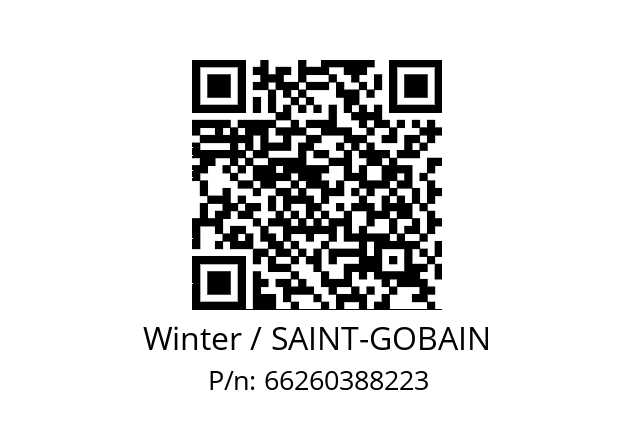   Winter / SAINT-GOBAIN 66260388223