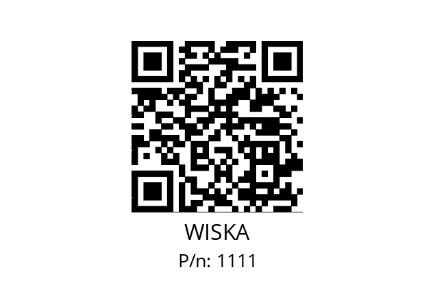   WISKA 1111