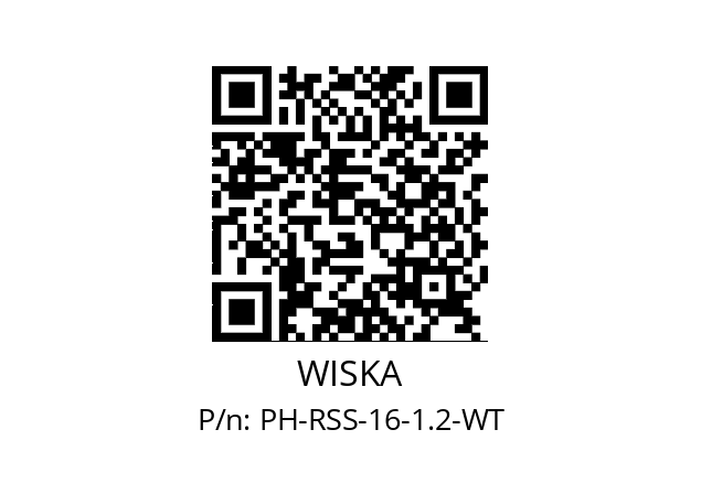   WISKA PH-RSS-16-1.2-WT