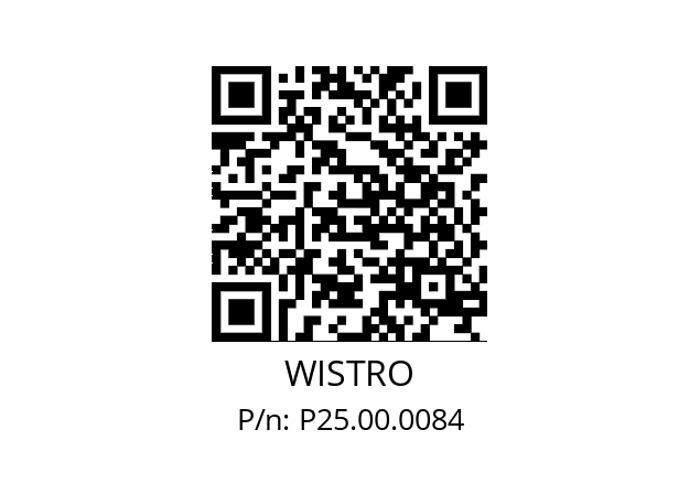   WISTRO P25.00.0084