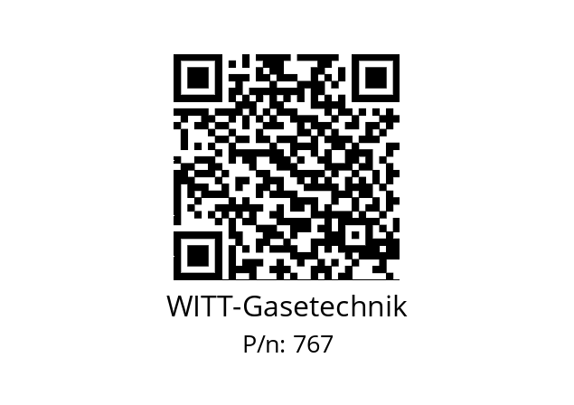   WITT-Gasetechnik 767