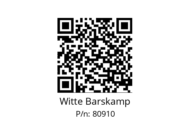   Witte Barskamp 80910