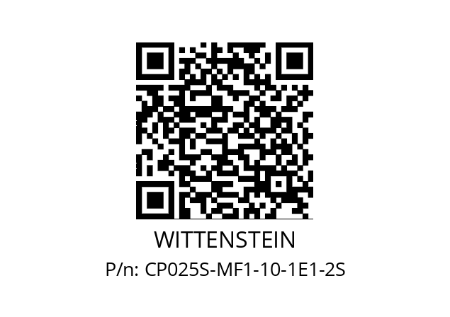   WITTENSTEIN CP025S-MF1-10-1E1-2S