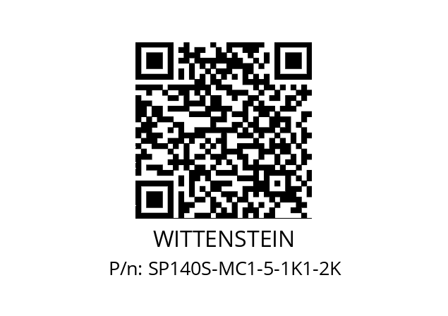   WITTENSTEIN SP140S-MC1-5-1K1-2K