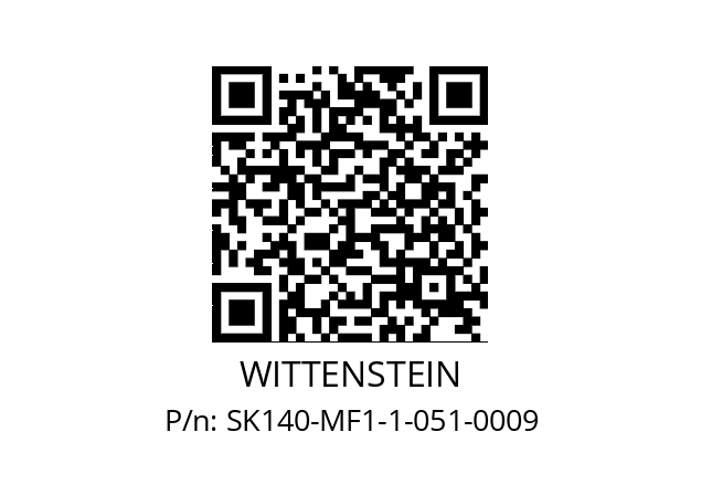   WITTENSTEIN SK140-MF1-1-051-0009