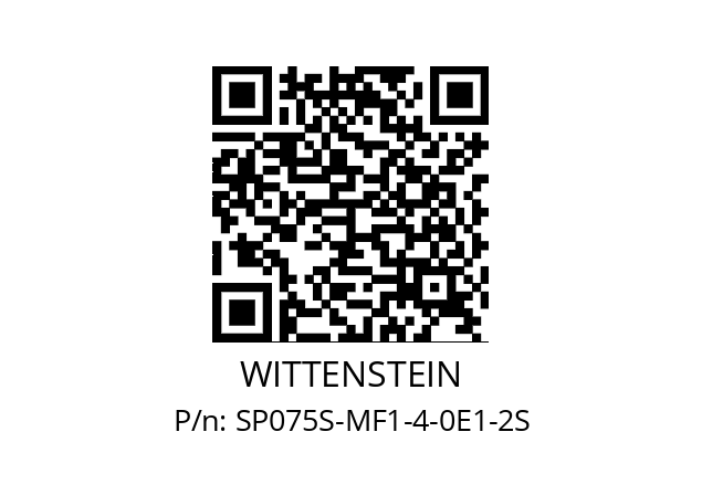   WITTENSTEIN SP075S-MF1-4-0E1-2S