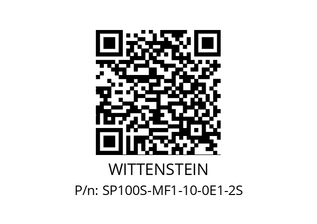   WITTENSTEIN SP100S-MF1-10-0E1-2S