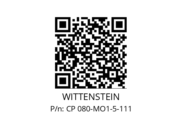   WITTENSTEIN CP 080-MO1-5-111