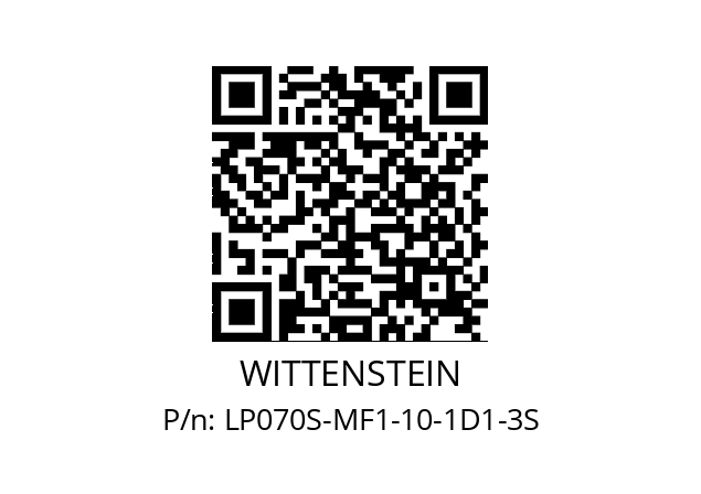   WITTENSTEIN LP070S-MF1-10-1D1-3S