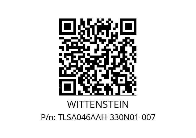   WITTENSTEIN TLSA046AAH-330N01-007