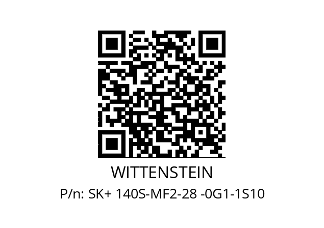   WITTENSTEIN SK+ 140S-MF2-28 -0G1-1S10