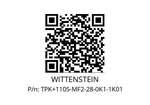   WITTENSTEIN TPK+110S-MF2-28-0K1-1K01