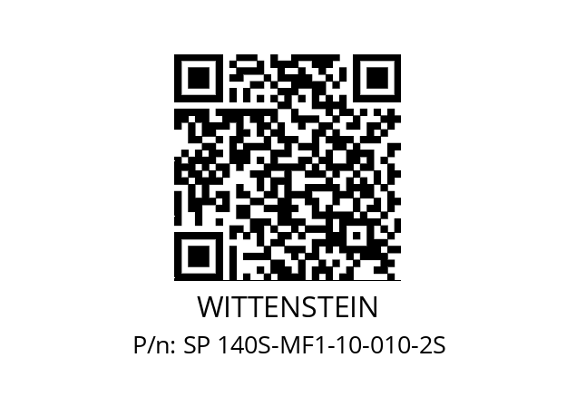   WITTENSTEIN SP 140S-MF1-10-010-2S