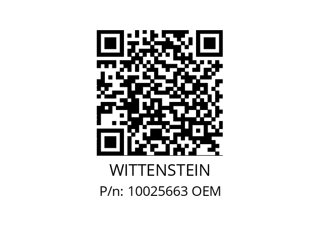   WITTENSTEIN 10025663 OEM