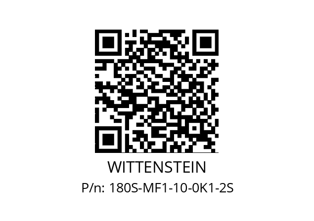   WITTENSTEIN 180S-MF1-10-0K1-2S