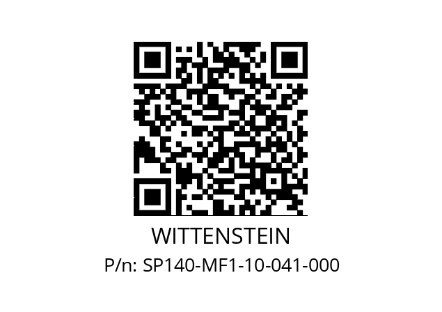   WITTENSTEIN SP140-MF1-10-041-000