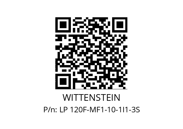   WITTENSTEIN LP 120F-MF1-10-1I1-3S