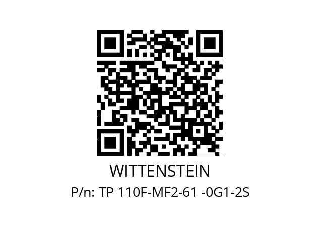   WITTENSTEIN TP 110F-MF2-61 -0G1-2S