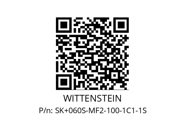   WITTENSTEIN SK+060S-MF2-100-1C1-1S