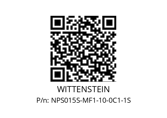   WITTENSTEIN NPS015S-MF1-10-0C1-1S