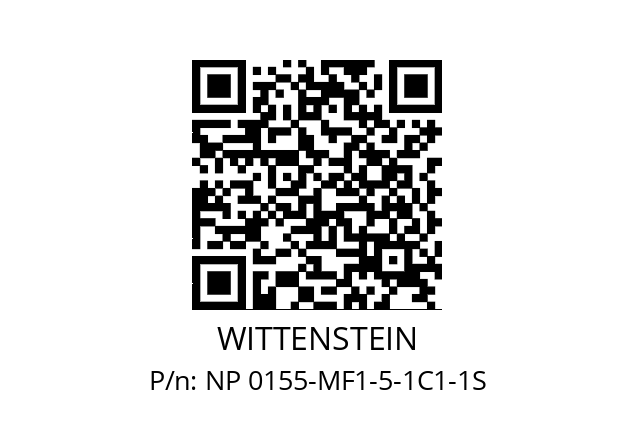   WITTENSTEIN NP 0155-MF1-5-1C1-1S