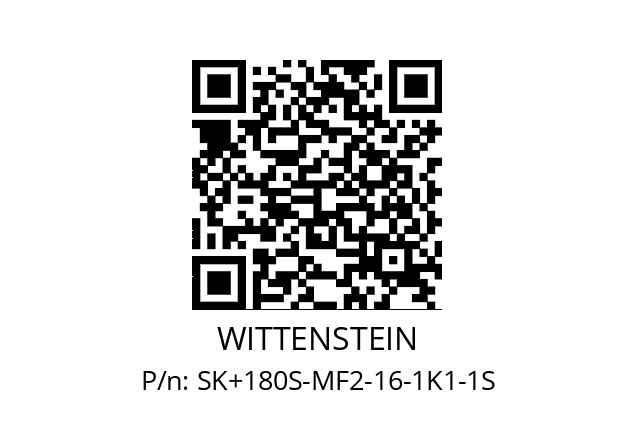   WITTENSTEIN SK+180S-MF2-16-1K1-1S