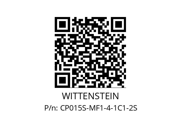   WITTENSTEIN CP015S-MF1-4-1C1-2S