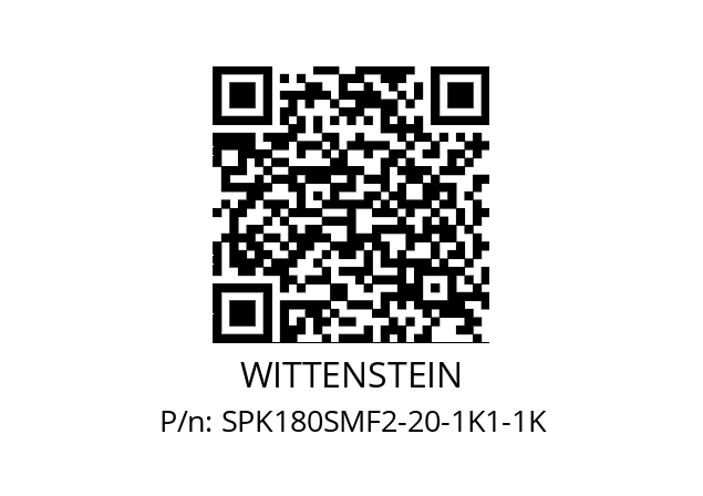   WITTENSTEIN SPK180SMF2-20-1K1-1K