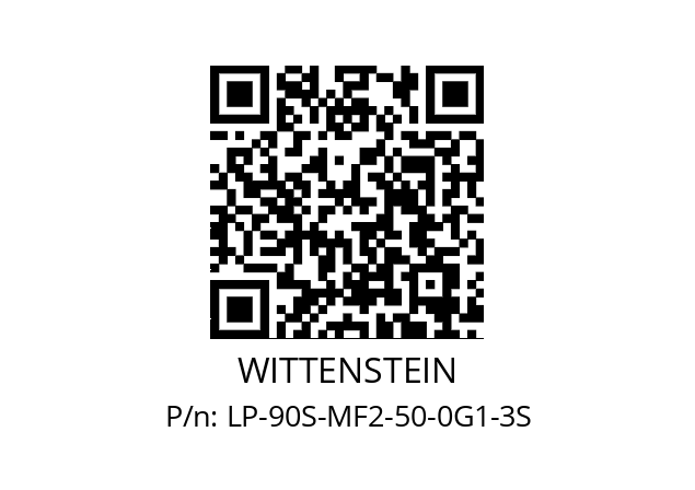   WITTENSTEIN LP-90S-MF2-50-0G1-3S