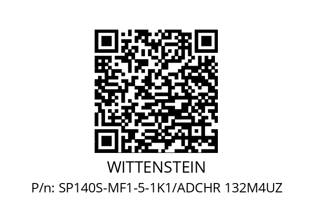   WITTENSTEIN SP140S-MF1-5-1K1/ADCHR 132M4UZ