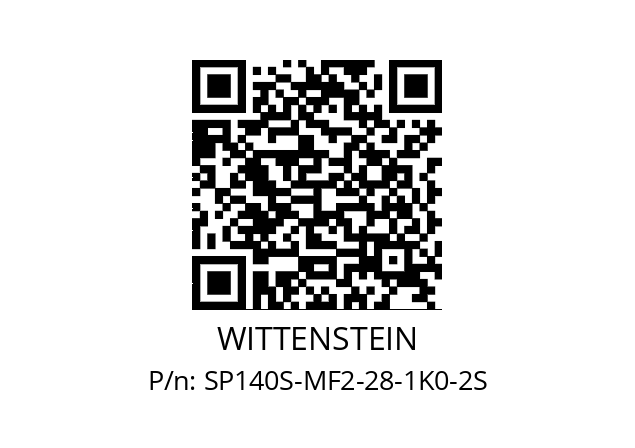   WITTENSTEIN SP140S-MF2-28-1K0-2S