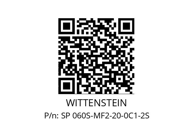   WITTENSTEIN SP 060S-MF2-20-0C1-2S