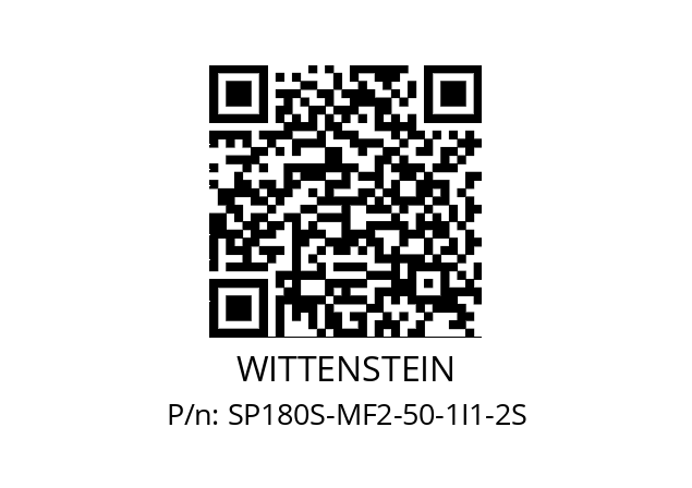   WITTENSTEIN SP180S-MF2-50-1I1-2S