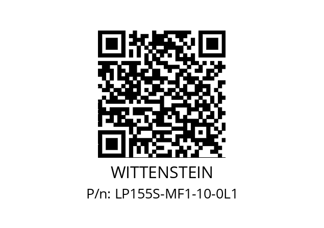   WITTENSTEIN LP155S-MF1-10-0L1